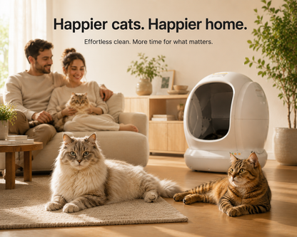 Never Scoop Again — The Smart Litter Box Your Cat Will Love