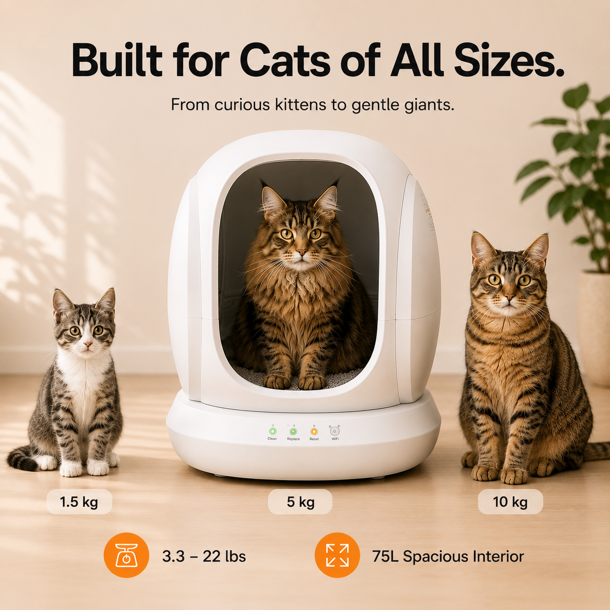 Never Scoop Again — The Smart Litter Box Your Cat Will Love